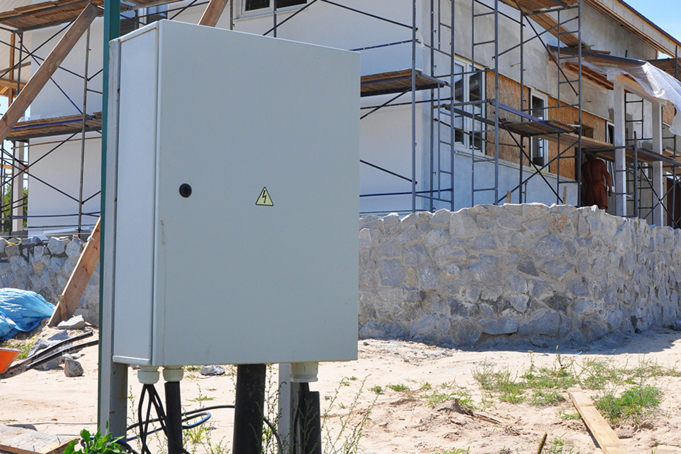 Baustrom bei Elektro Nußhart GmbH in Grasbrunn/Neukeferloh