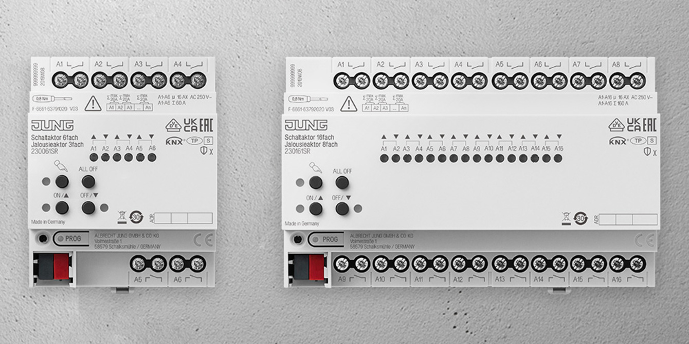 KNX Schalt- und Jalousieaktoren bei Elektro Nußhart GmbH in Grasbrunn/Neukeferloh