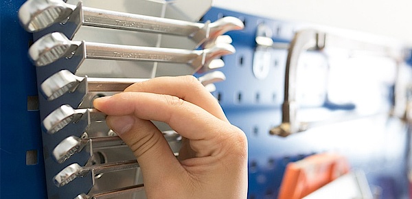 Werkstatt bei Elektro Nußhart GmbH in Grasbrunn/Neukeferloh